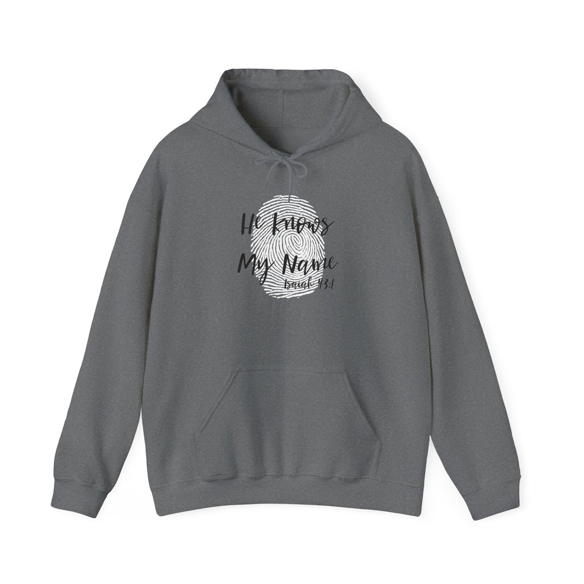 He Knows My Name hoodie | Faith Scripture Sweatshirt, Psalm 91:1