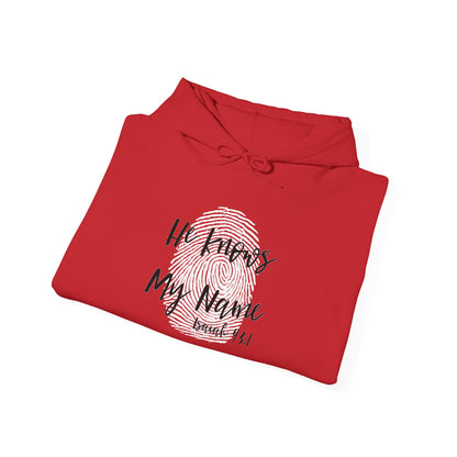 He Knows My Name hoodie | Faith Scripture Sweatshirt, Psalm 91:1