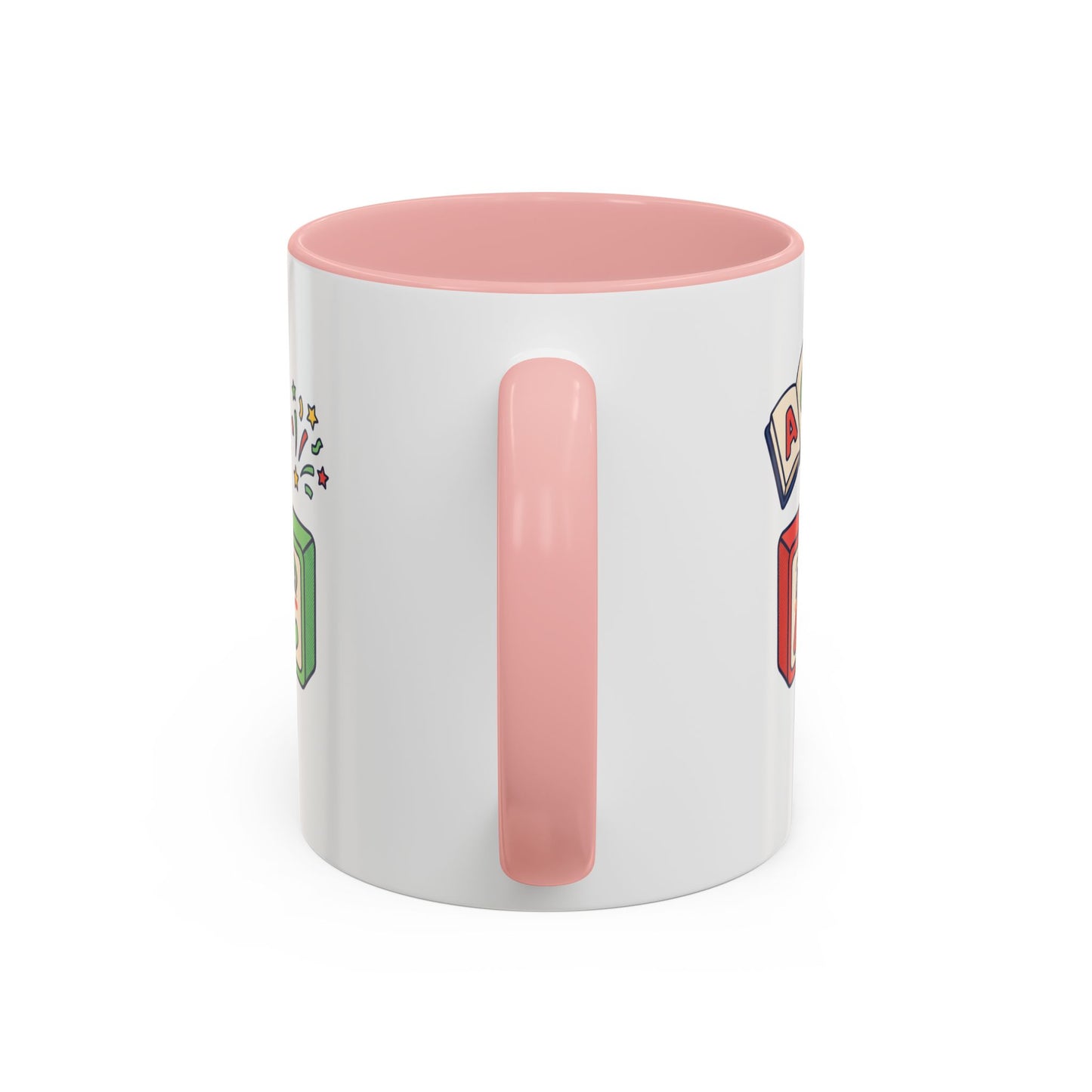 Alphabet Blocks Coffee Mug — Cute Retro ABC Kids Teacher Gift (11/15oz)