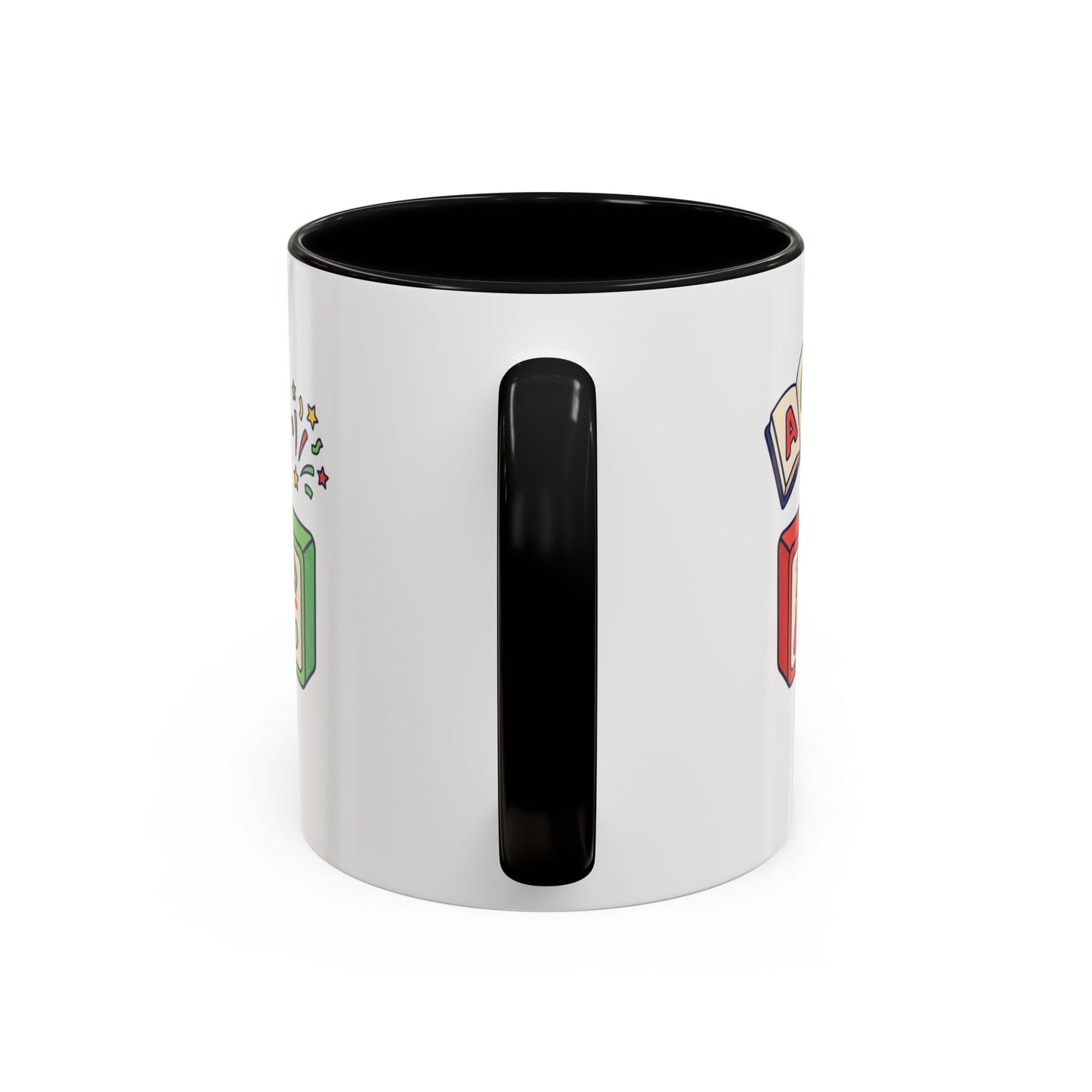 Alphabet Blocks Coffee Mug — Cute Retro ABC Kids Teacher Gift (11/15oz)