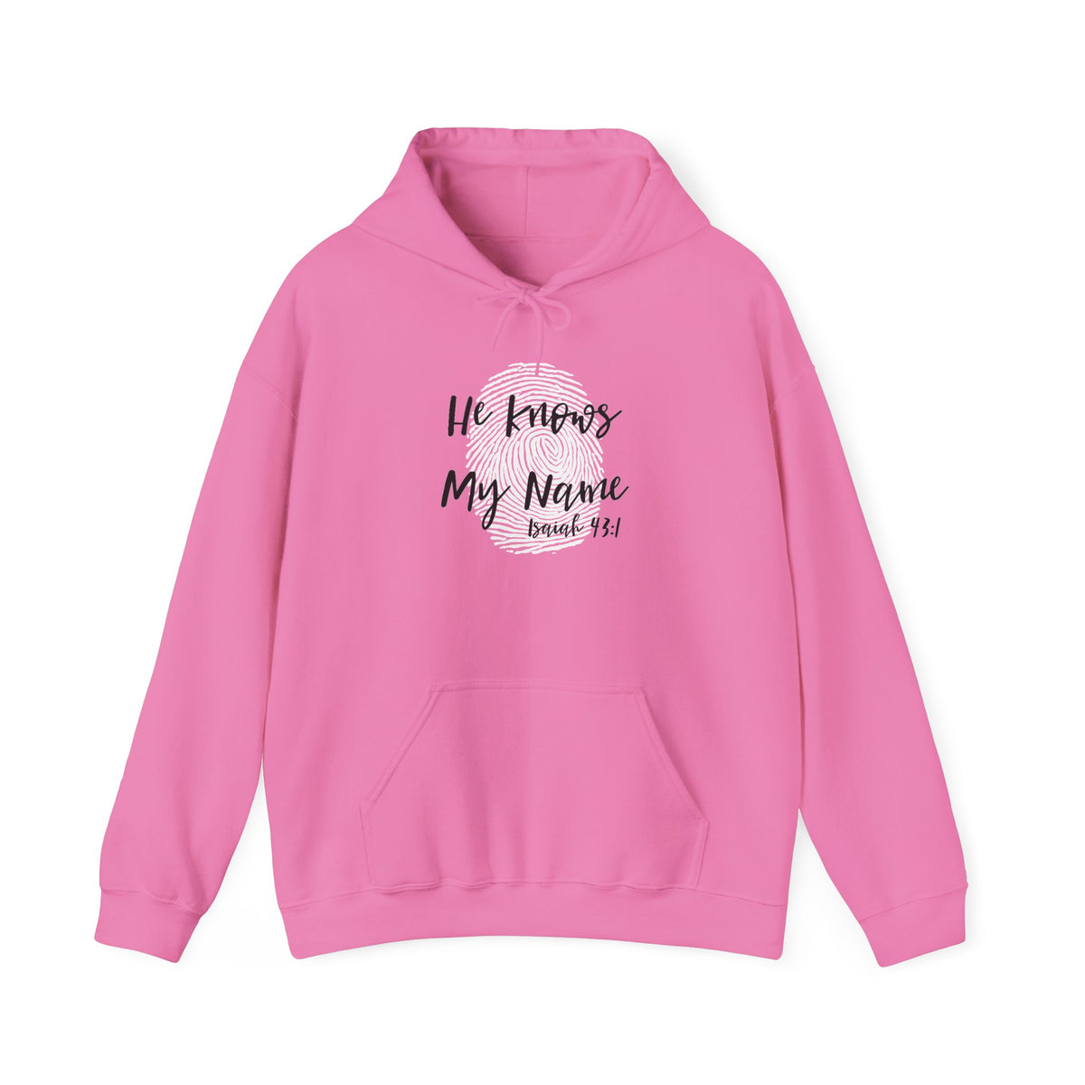 He Knows My Name hoodie | Faith Scripture Sweatshirt, Psalm 91:1