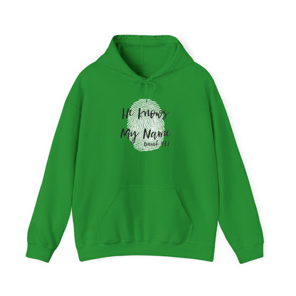 He Knows My Name hoodie | Faith Scripture Sweatshirt, Psalm 91:1