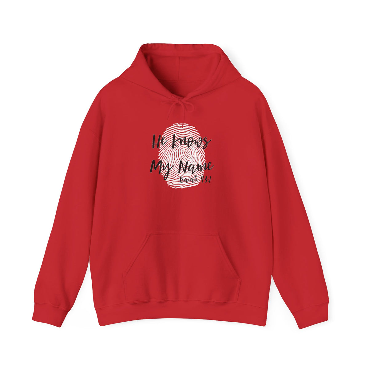 He Knows My Name hoodie | Faith Scripture Sweatshirt, Psalm 91:1