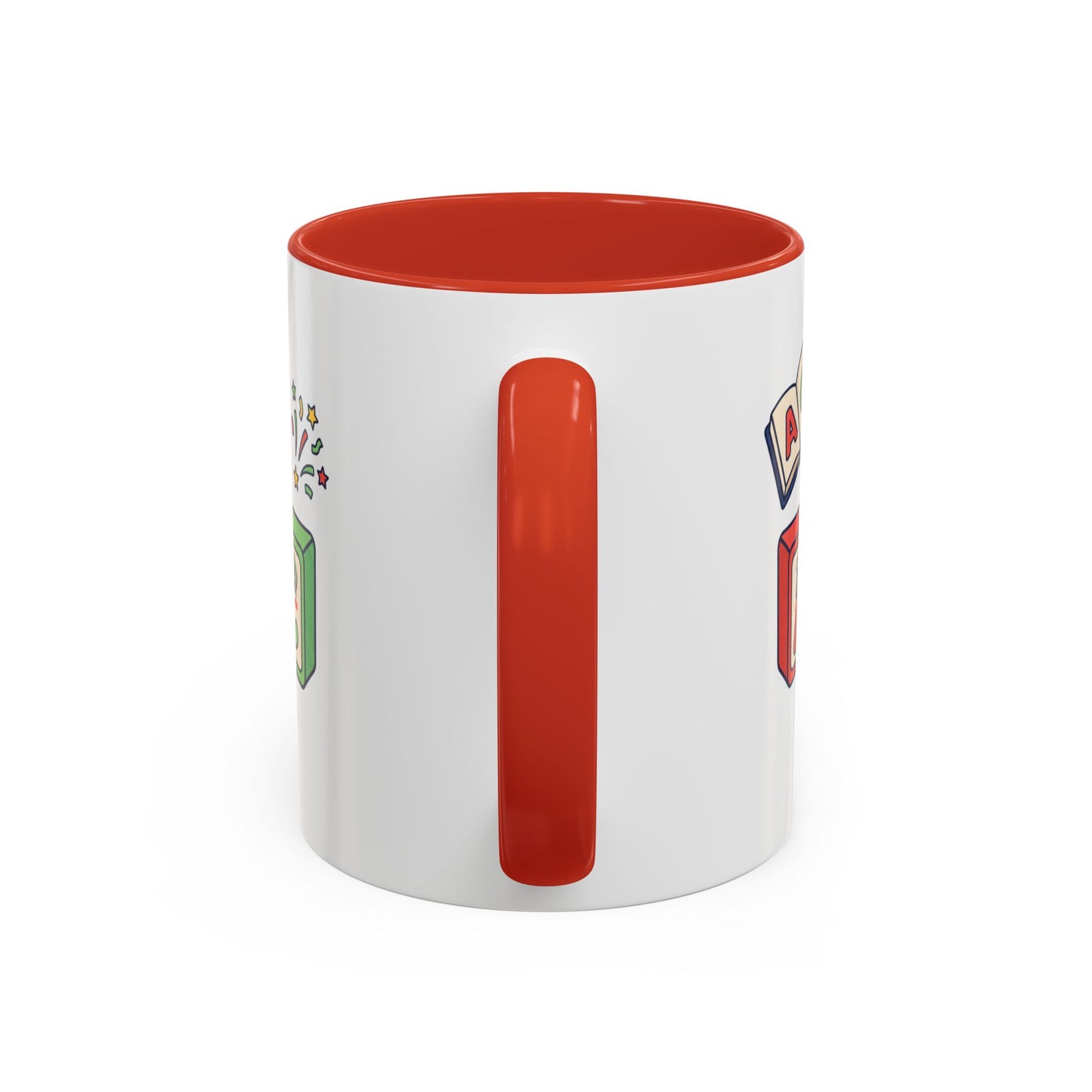 Alphabet Blocks Coffee Mug — Cute Retro ABC Kids Teacher Gift (11/15oz)