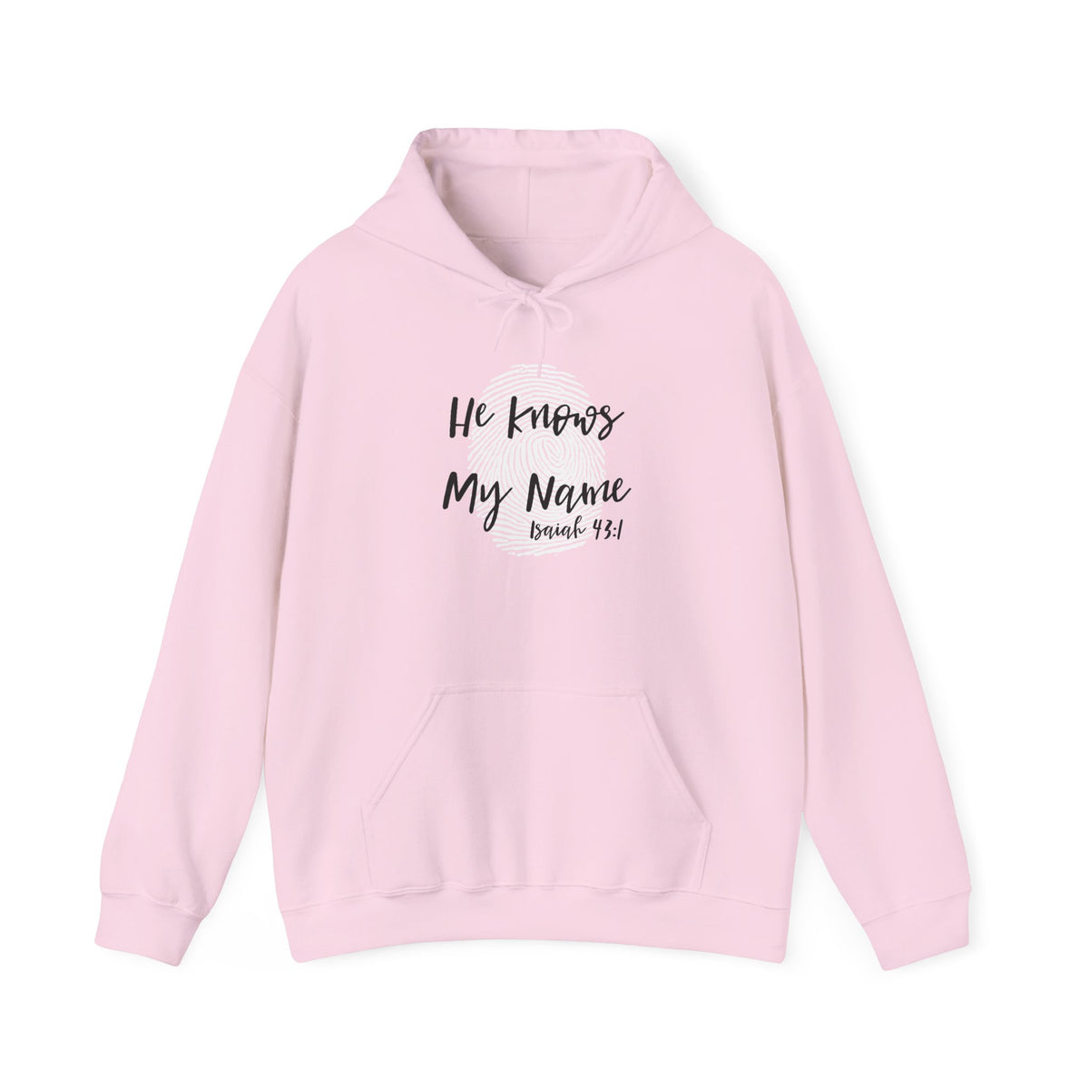 He Knows My Name hoodie | Faith Scripture Sweatshirt, Psalm 91:1