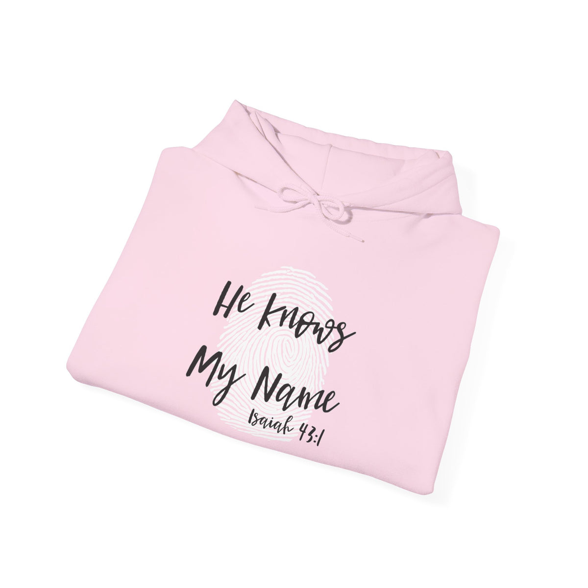 He Knows My Name hoodie | Faith Scripture Sweatshirt, Psalm 91:1