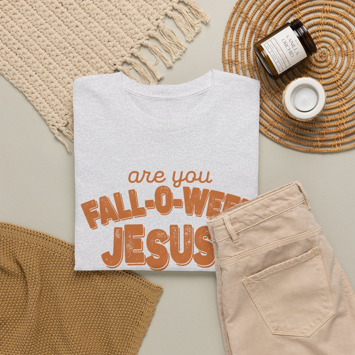 Are You Fall-O-Ween Jesus? T-Shirt | Pumpkin Script, Matthew 4:19, Autumn Faith Tee