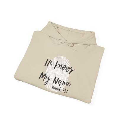 He Knows My Name hoodie | Faith Scripture Sweatshirt, Psalm 91:1