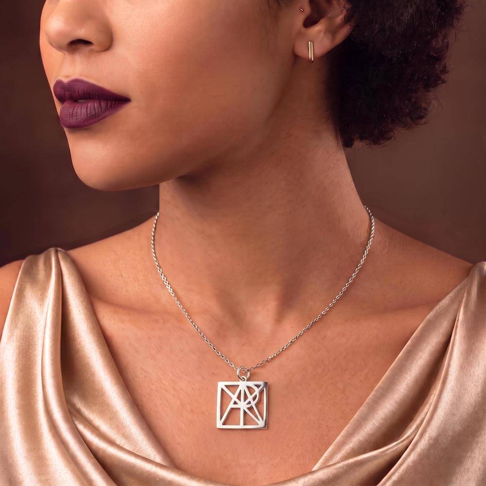 Custom Monogram Name Necklace