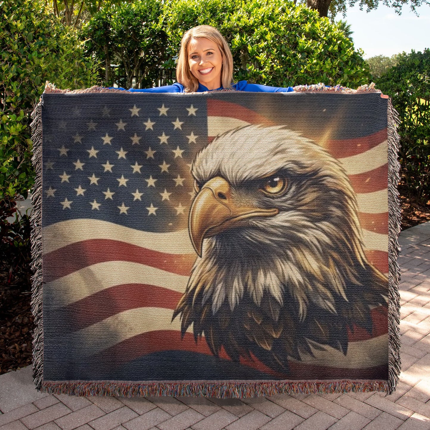 American Eagle Blanket