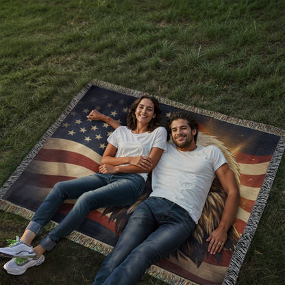 American Eagle Blanket