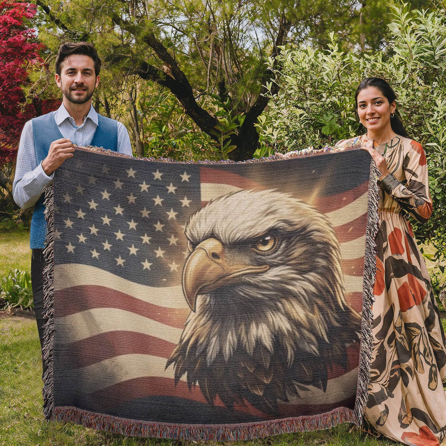 American Eagle Blanket
