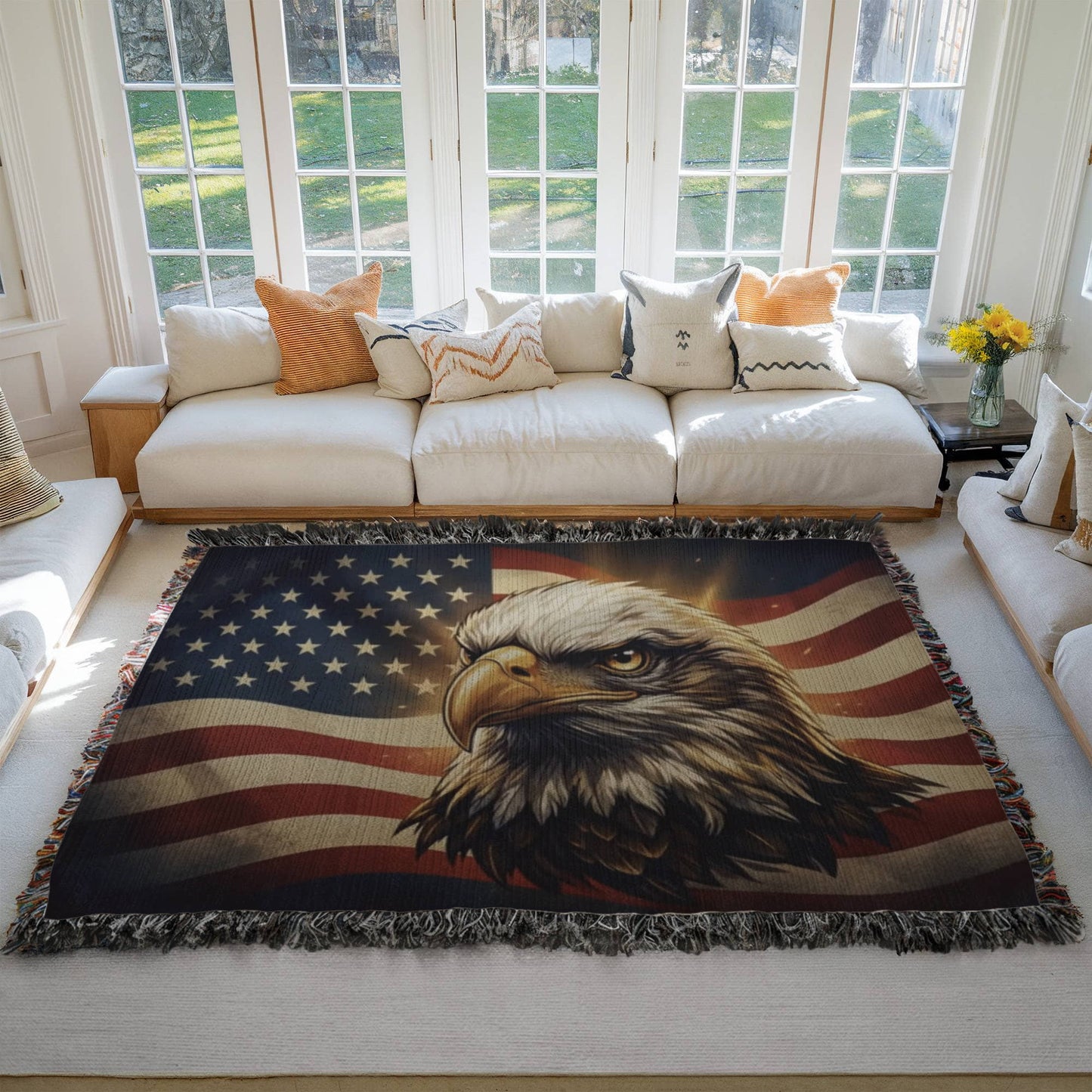 American Eagle Blanket